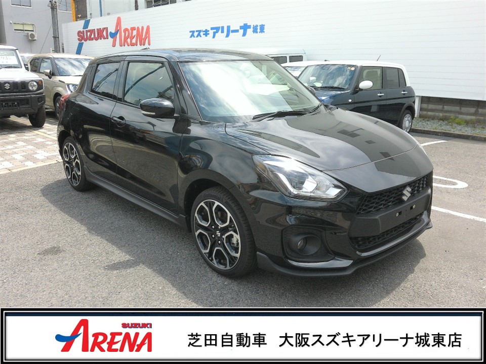 5月30日 R4年2月登録車 スイフトスポーツ １ ４ターボ ６ｍｔ車 スズキ保証付 ２型 スーパーブラックパール 車両価格 179 8万円 税込 基本プラン支払総額 195万円 税込 大阪スズキアリーナ城東 Shibataのstaffブログ
