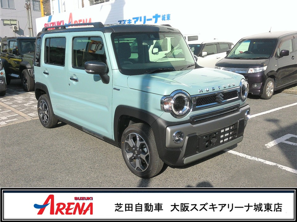 6月4日【R3年6月登録未使用車】ハスラー Jスタイルターボ 2トーン 