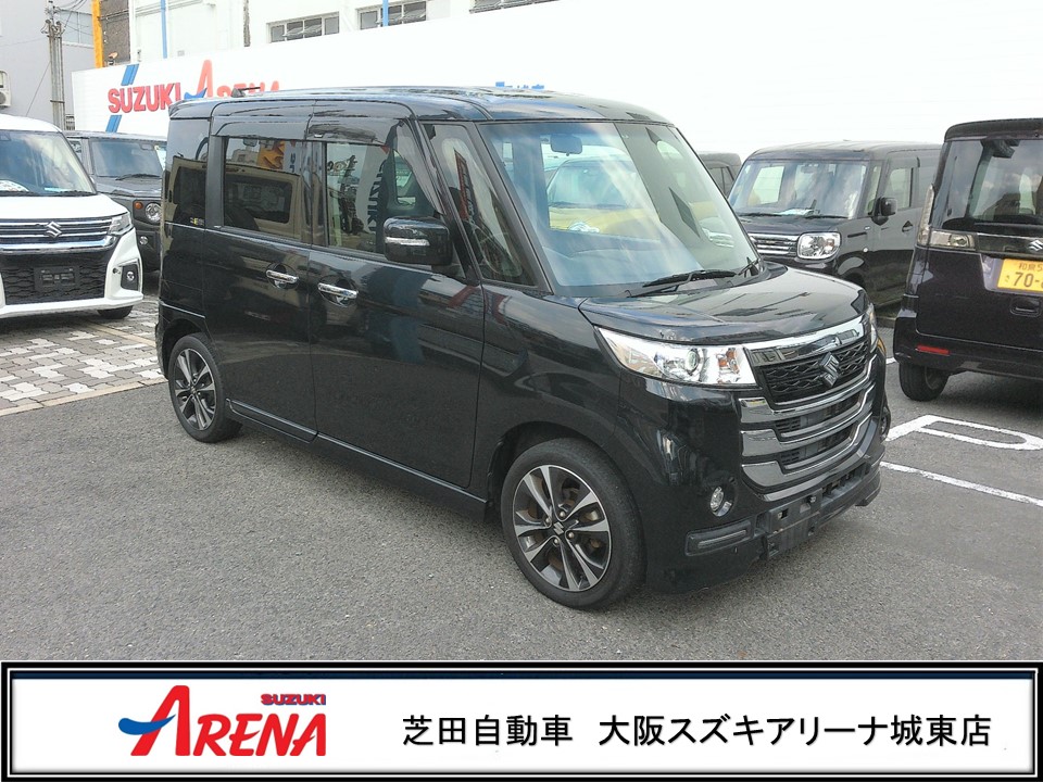 9月2日【特選中古車】スペーシアカスタム Zターボ 地デジTVナビ B 