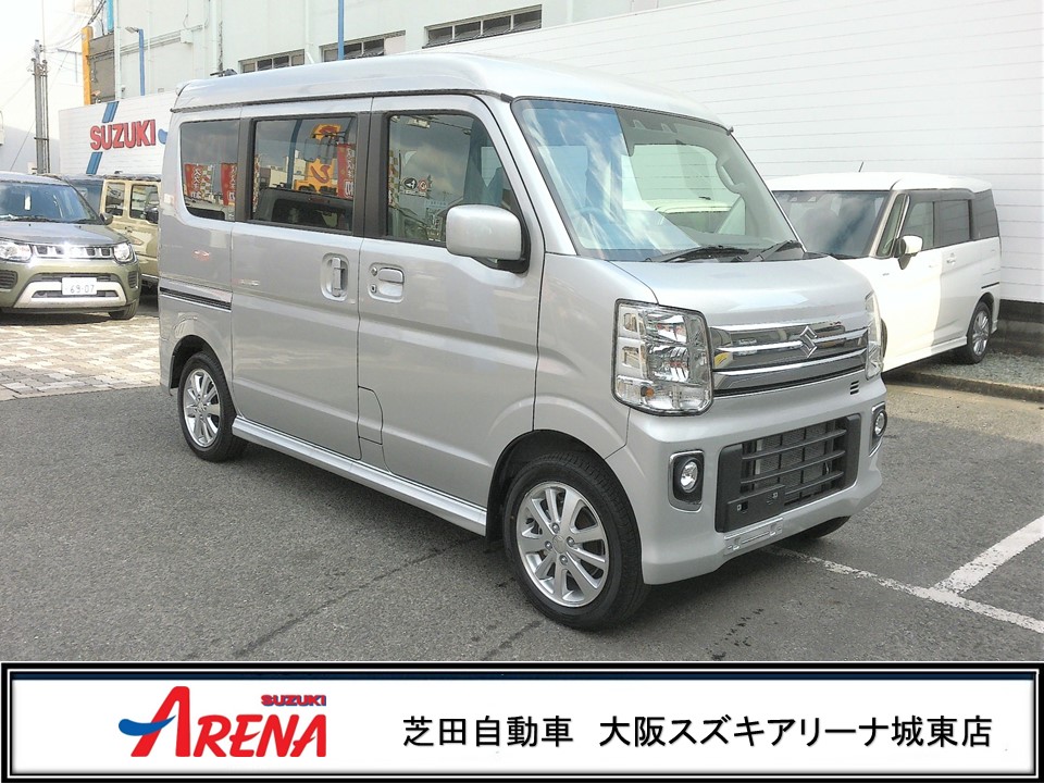1月20日【R4年9月登録未使用車】エブリイワゴン PZターボ ハイルーフ