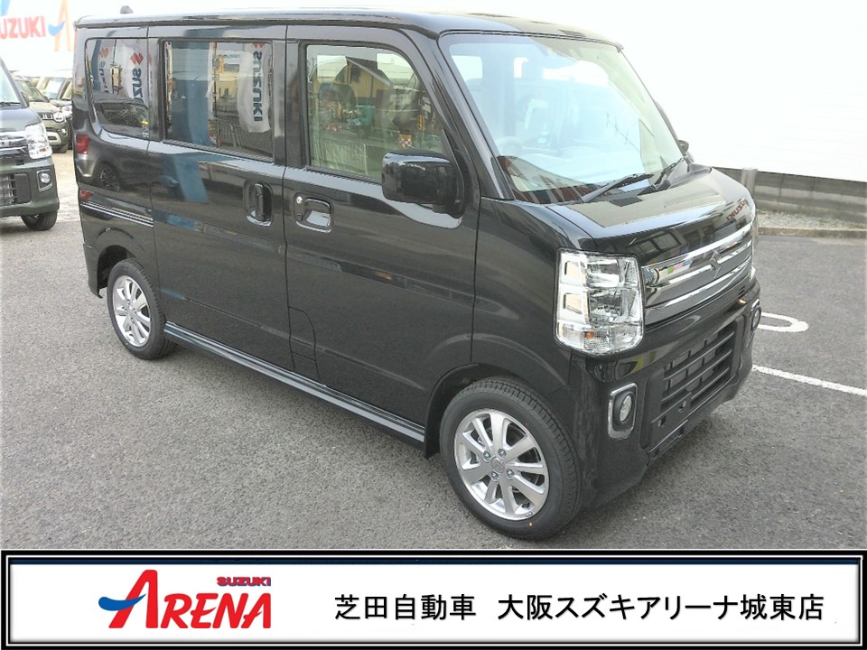 3月12日【R5年3月登録未使用車】エブリイワゴン PZターボ スズキ保証 