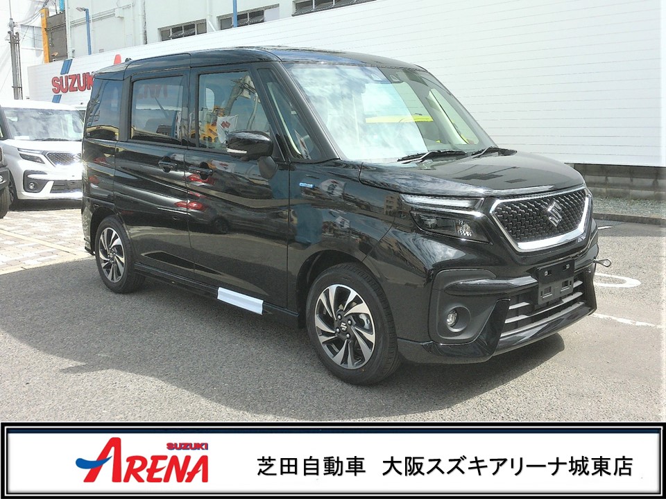 ソリオバンディット MA37S フロントグリル 物々しい 全方位モニター付 