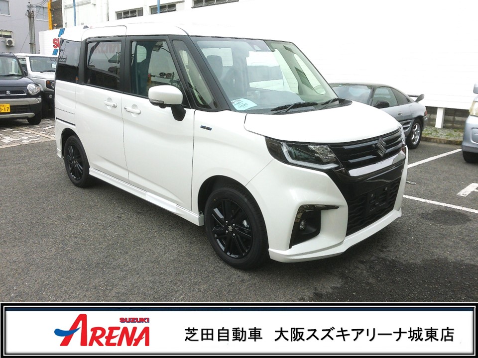 6月17日【R5年6月登録】ソリオ ハイブリッドSZ 全方位モニター