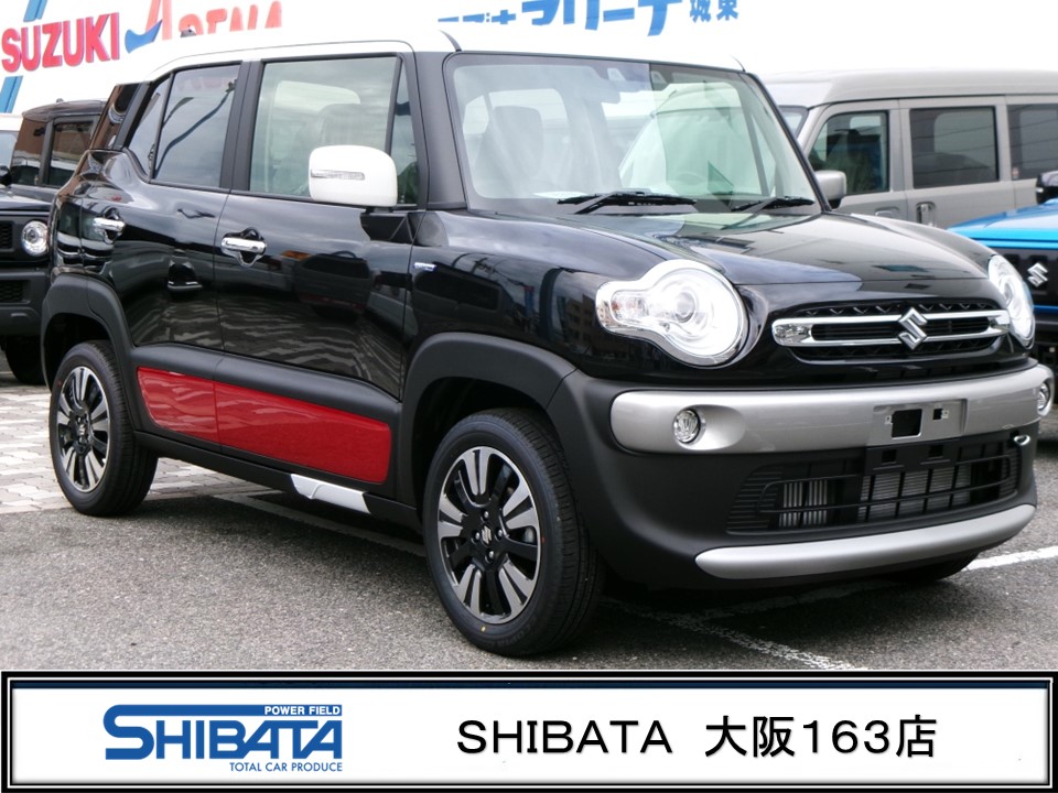 6月2日入庫車情報【R6年登録】クロスビー ハイブリッドMZ 3トーン 