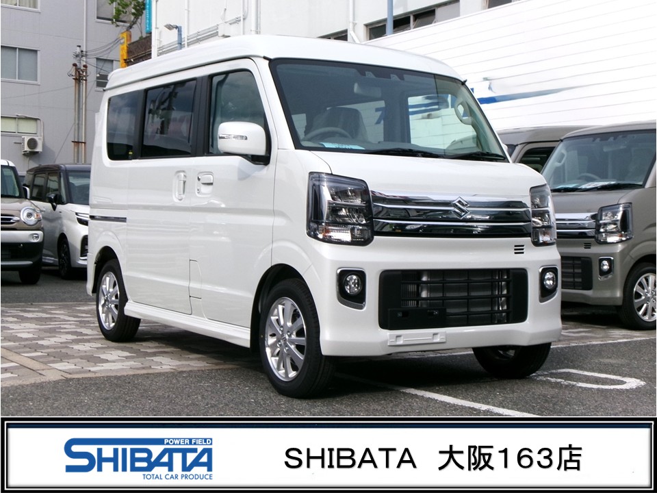5月30日入庫車情報】エブリイワゴン PZターボ ハイルーフ（6型）入庫 