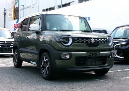 【4月10日入庫車情報】クロスビー ハイブリッドMZ（アップグレードパッケージ）入庫しました！