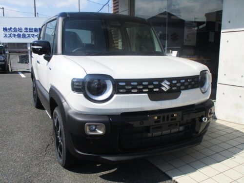 【4月3日入庫車情報】クロスビー ハイブリッドMZ（2トーン）入庫しました！