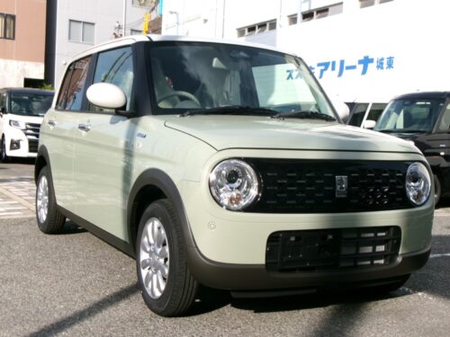 【最新入庫車情報】ラパン ハイブリッドX 2トーンルーフ（6型）入庫しました！