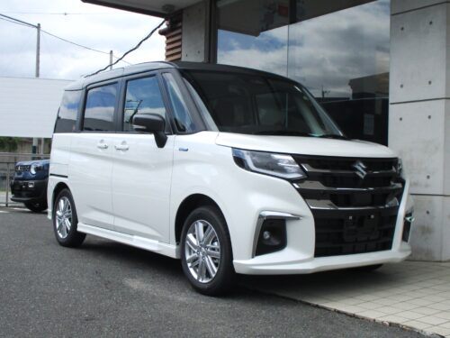 【5月25日入庫車情報】ソリオ ハイブリッドMZ 2トーンルーフ（3型）入庫しました！