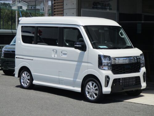 【8月22日入庫車情報】エブリイワゴン PZターボスペシャル ハイルーフが入庫！走行わずか2kmのおすすめ1台！