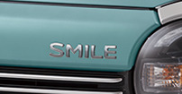 ロゴステッカーSMILEエンブレム