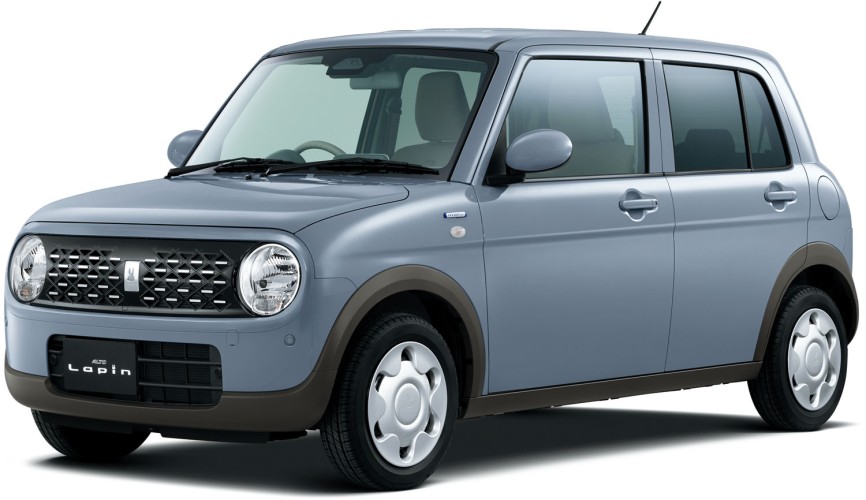 ラパン HYBRID G フォギーブルーパールメタリック