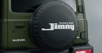 スペアタイヤカバー 旧型Jimnyロゴ