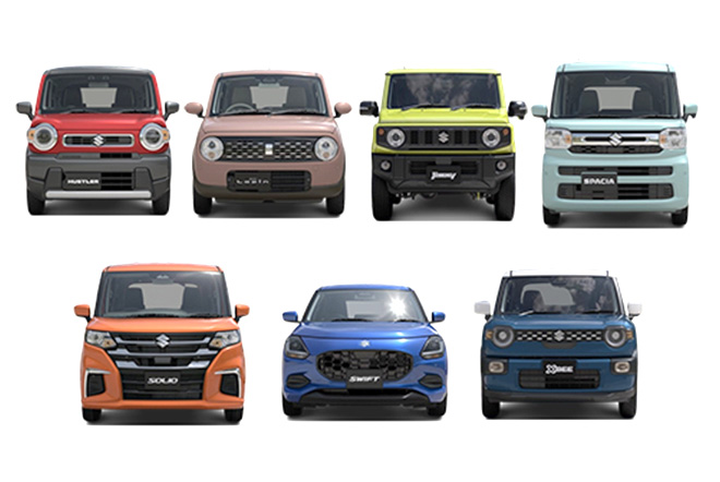 NEWラインアップのスズキ車がお得!