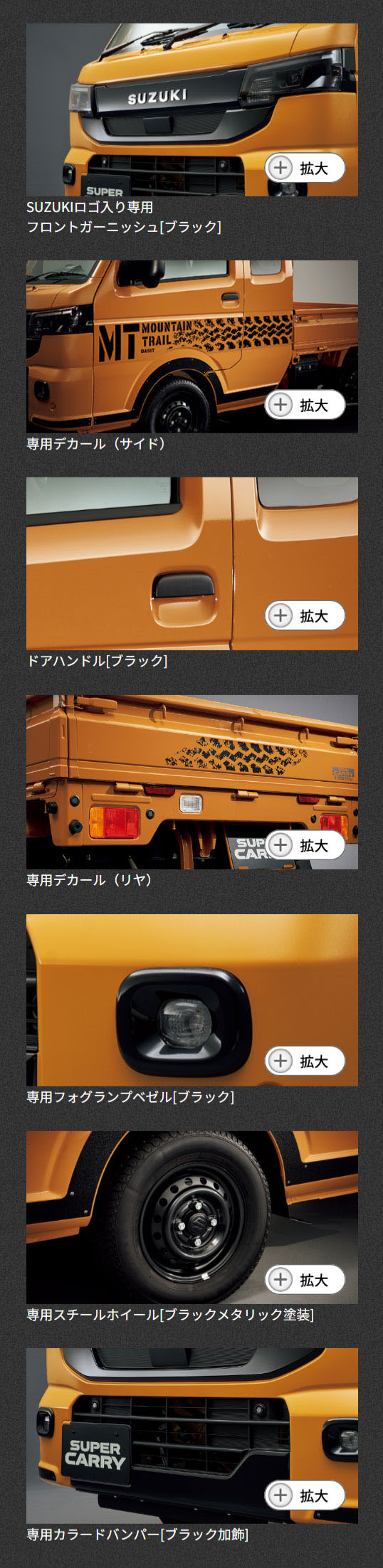 スーパーキャリイ Xリミテッドの外観